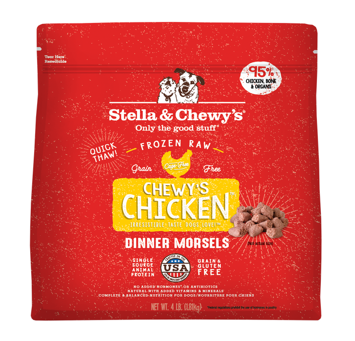 Stella & Chewy's Dinner Morsels Chicken 4 lb. (Frozen)