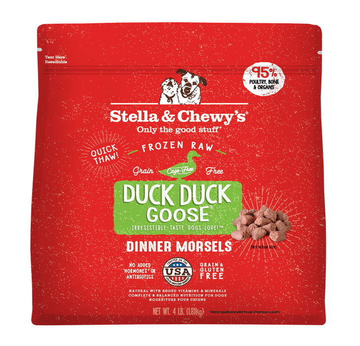 Stella & Chewy's Dinner Morsels Duck 4 lb. (Frozen)