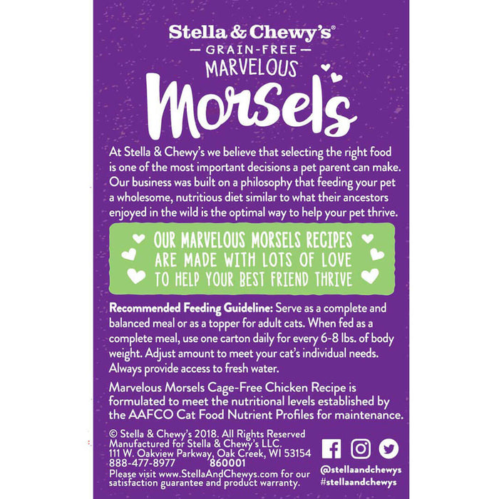 Stella & Chewy's Marvelous Morsels Chicken Recipe 5.5 oz.