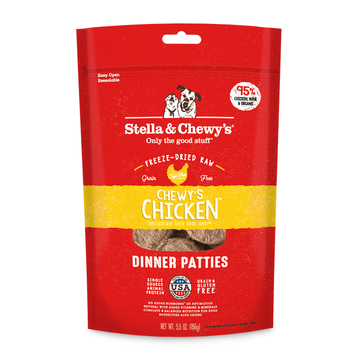 Stella & Chewy's Freeze-Dried Dinner Patties Chicken