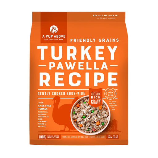 A Pup Above Dog Food Turkey