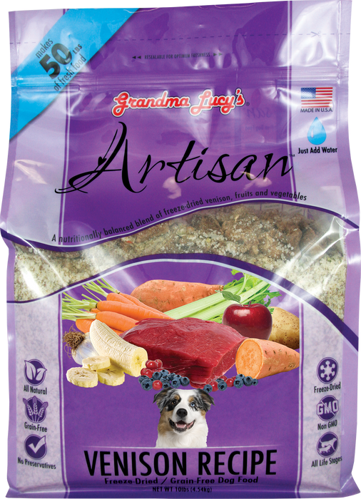 Grandma Lucy's Artisan Venison Dog Food