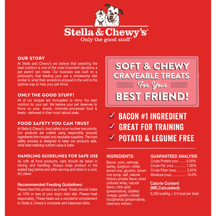 Stella & Chewy's Crav'n Bac'n Bites Bacon & Pork Recipe 8.25 oz.
