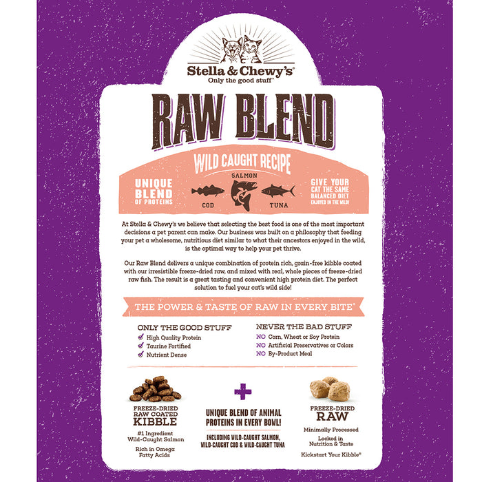 Stella & Chewy's Raw Blend Wild Caught Recipe Cat Food
