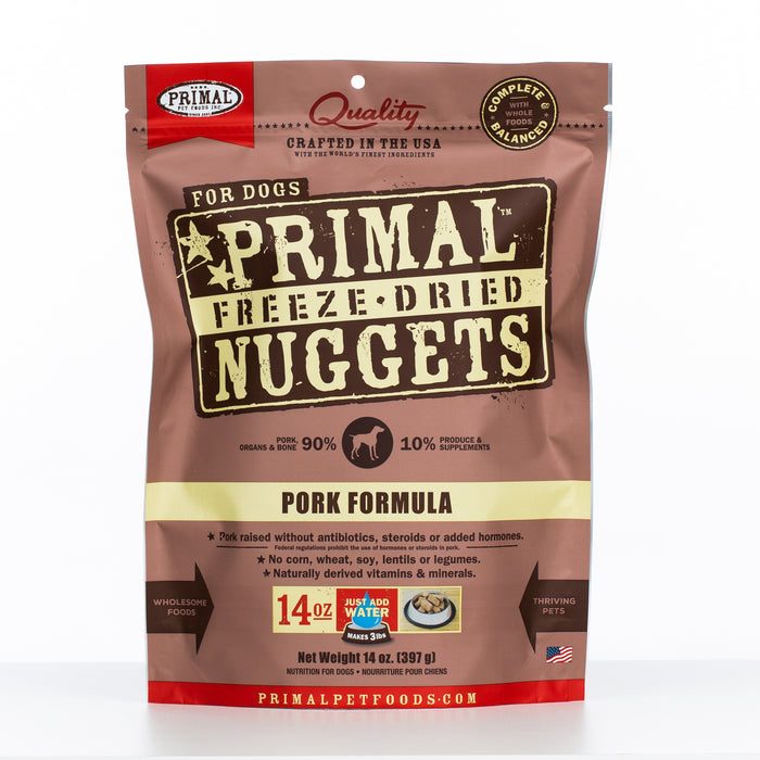 Primal Freeze-Dried Nuggets Pork Formula Dog Food