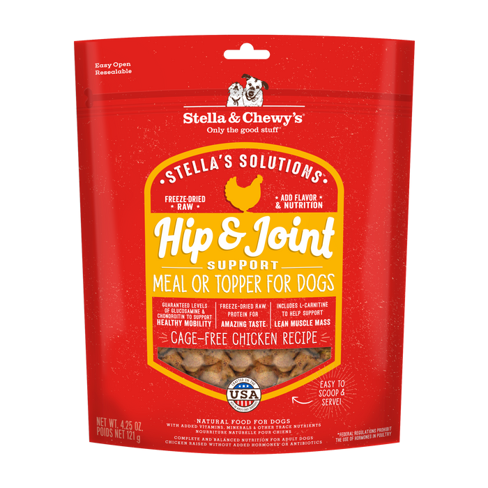 Stella & Chewy's Stella's Solutions Freeze-Dried Chicken Recipe Hip & Joint