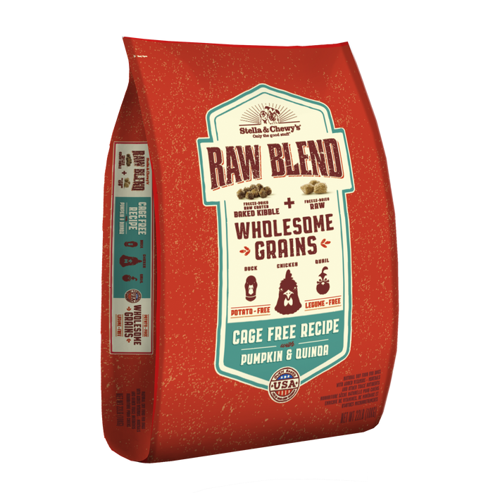 Stella & Chewy's Raw Blend Cage Free & Wholesome Grains Recipe Dog Food