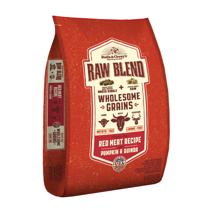 Stella & Chewy's Raw Blend Red Meat & Wholesome Grains Recipe Dog Food
