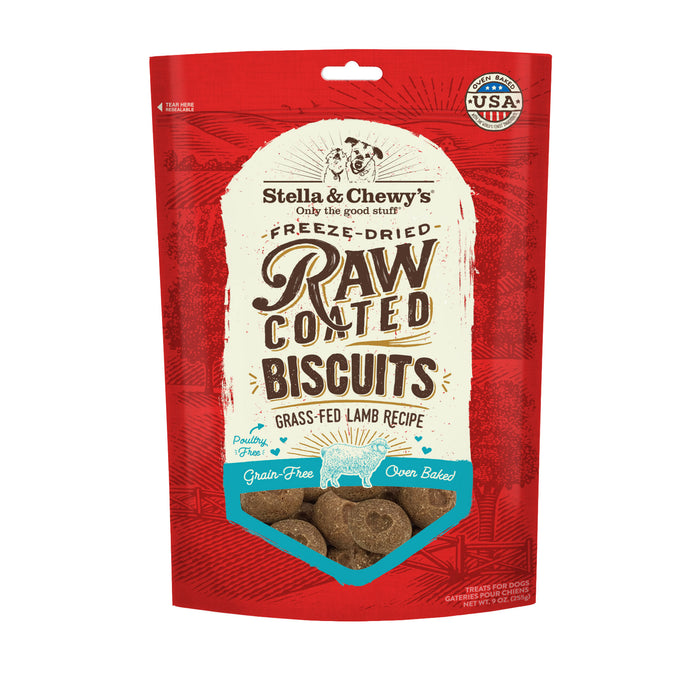 Stella & Chewy's Raw Coated Biscuits Lamb Recipe 9 oz.