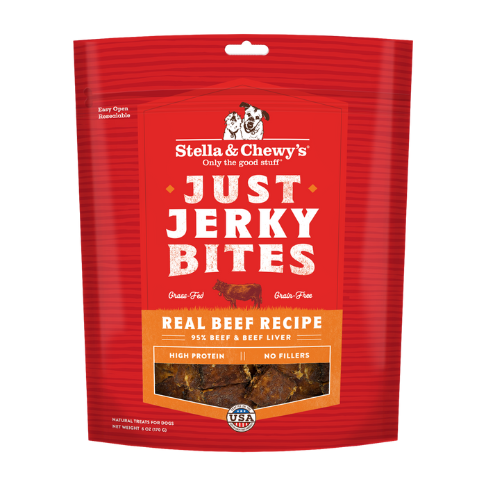 Stella & Chewy's Just Jerky Bites Beef Recipe 6 oz.