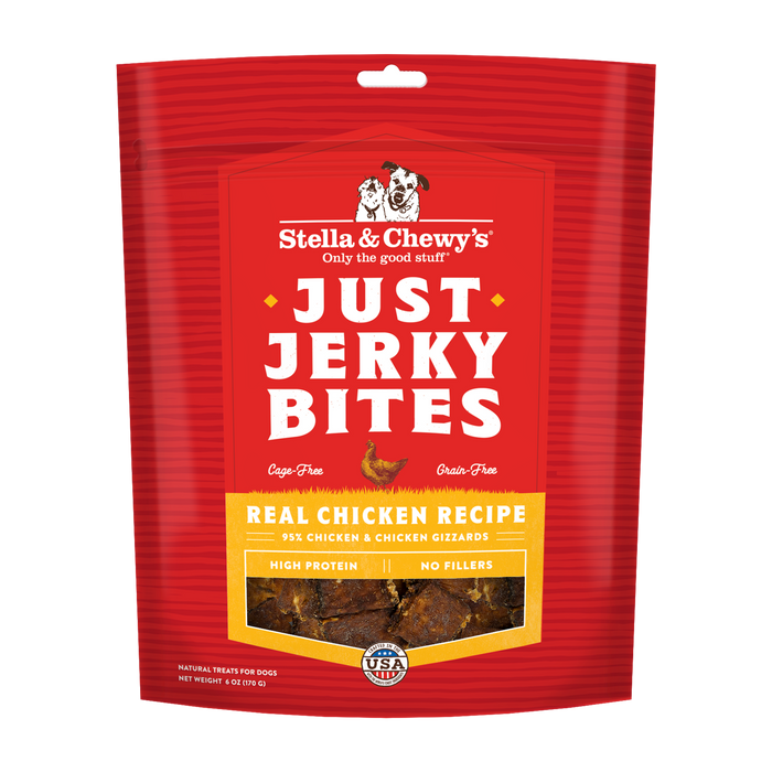 Stella & Chewy's Just Jerky Bites Chicken Recipe 6 oz.
