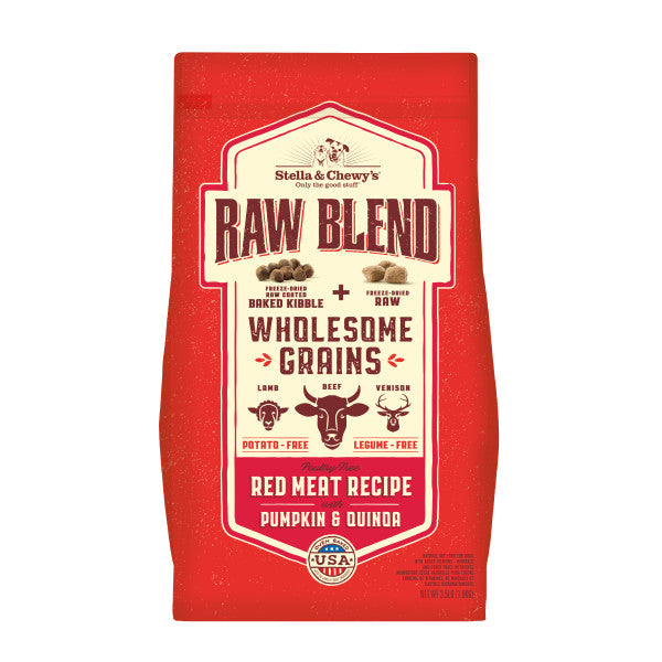 Stella & Chewy's Raw Blend Red Meat & Wholesome Grains Recipe Dog Food