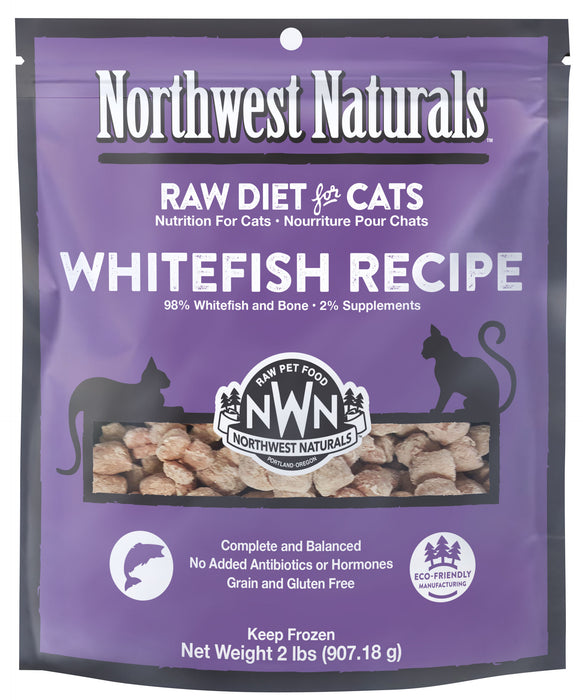 Northwest Naturals Cat Nibbles Whitefish 2 lb. (Frozen)