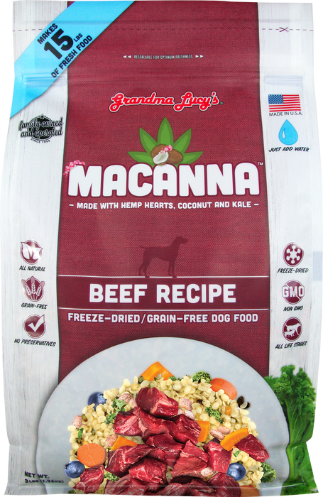 Grandma Lucy's Macanna Beef Dog Food