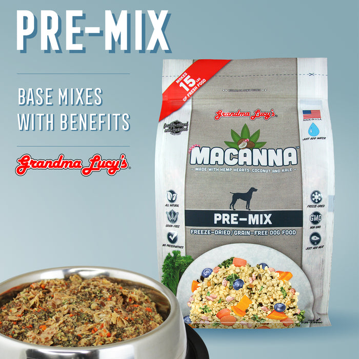 Grandma Lucy's Macanna Pre-Mix 3 lb. Dog Food