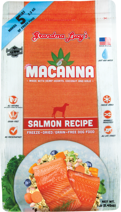 Grandma Lucy's Macanna Salmon Dog Food