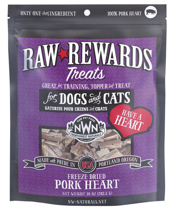 Northwest Naturals Raw Rewards Freeze-Dried Pork Heart