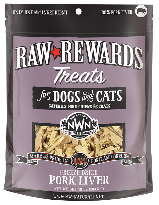 Northwest Naturals Raw Rewards Freeze-Dried Pork Liver