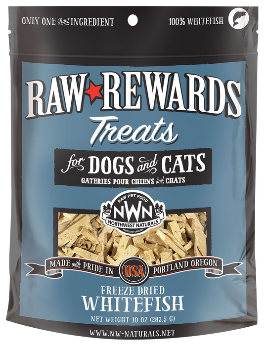 Northwest Naturals Raw Rewards Freeze-Dried Whitefish