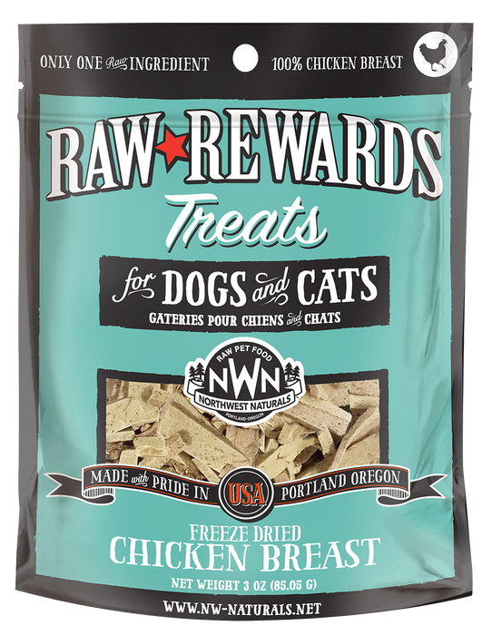 Northwest Naturals Raw Rewards Freeze-Dried Chicken Breast