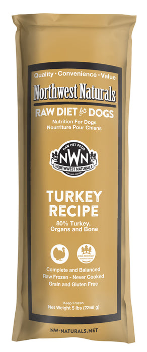 Northwest Naturals Raw Turkey Chub 5 lb. (Frozen)
