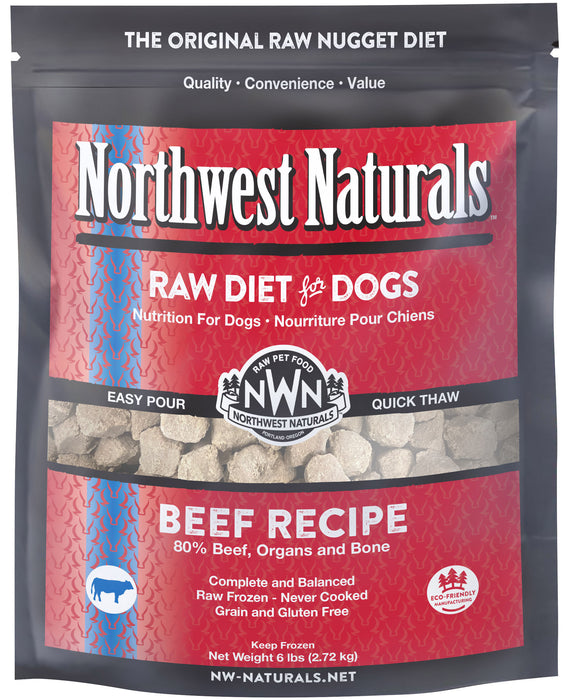 Northwest Naturals Raw Beef Nuggets (Frozen)