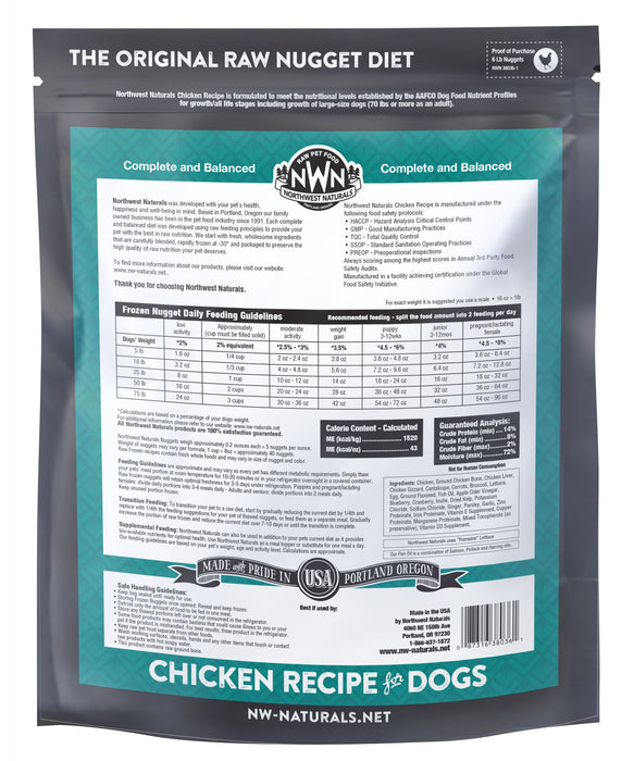 Northwest Naturals Raw Chicken Nuggets (Frozen)