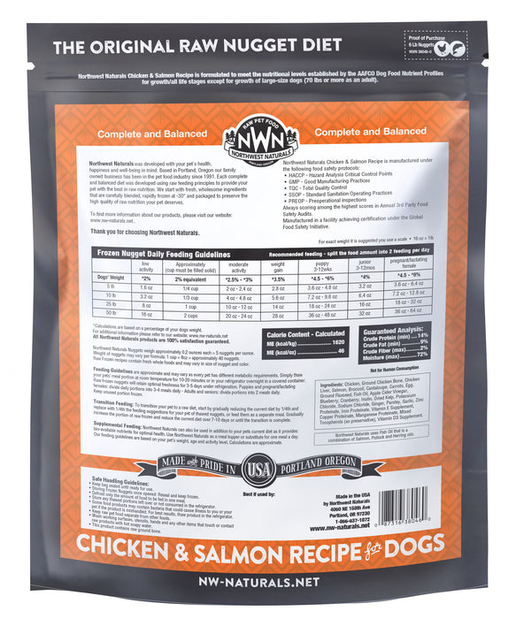 Northwest Naturals Raw Chicken & Salmon Nuggets (Frozen)