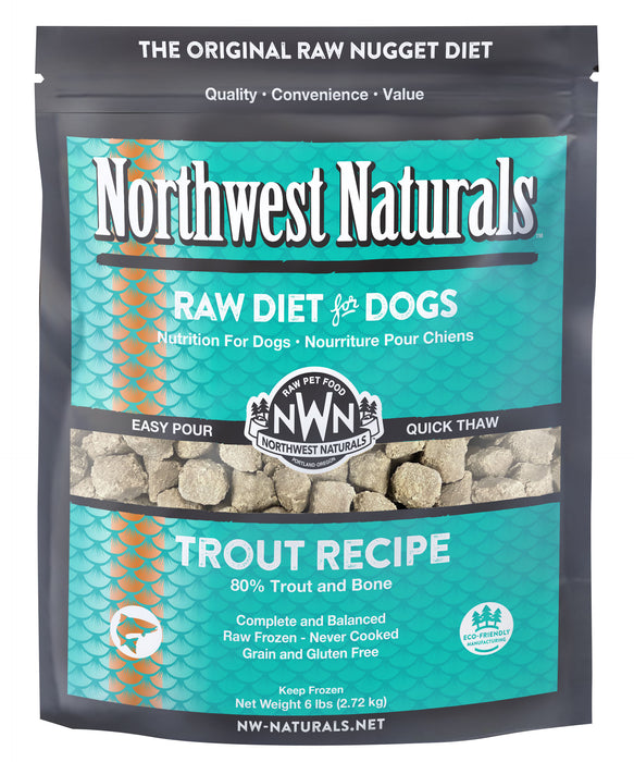 Northwest Naturals Raw Trout Nuggets (Frozen)