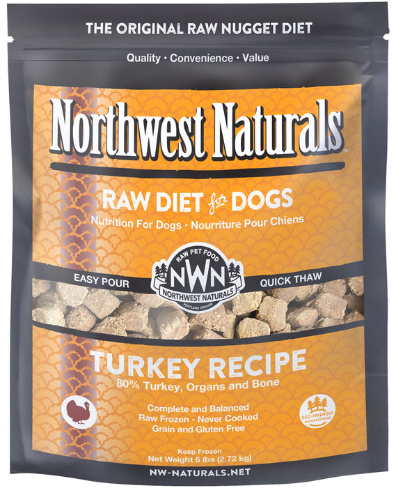 Northwest Naturals Raw Turkey Nuggets (Frozen)