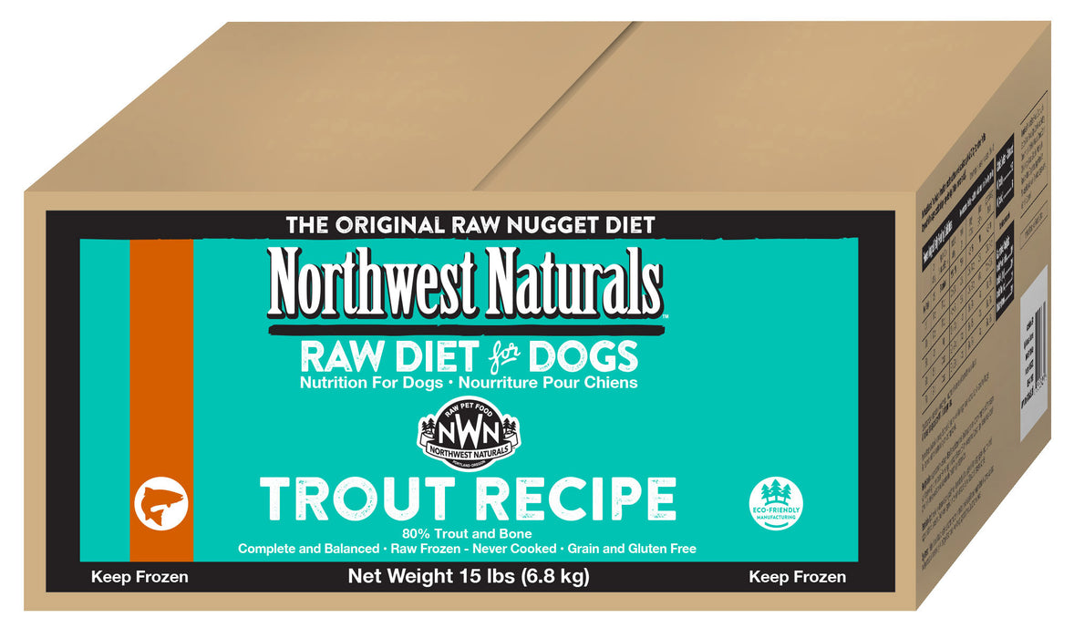 Northwest Naturals Raw Trout Nuggets (Frozen)