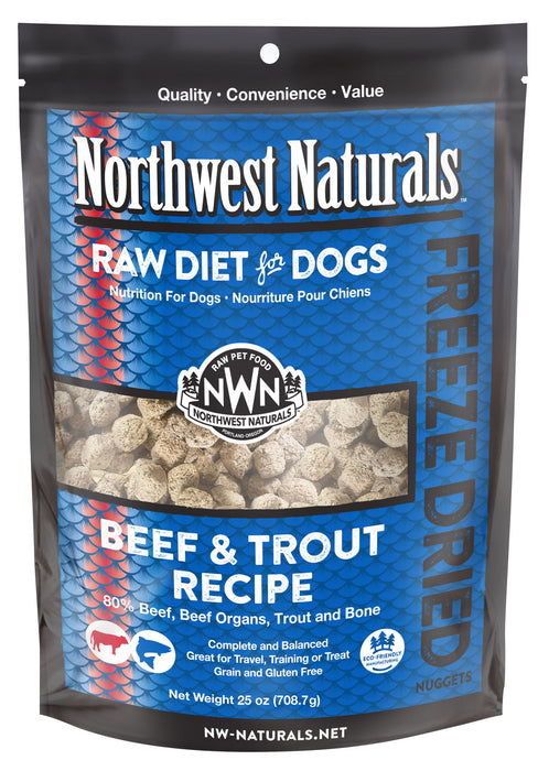 Northwest Naturals Freeze-Dried Beef & Trout Nuggets