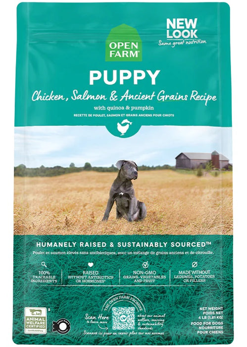 Open Farm Puppy Recipe & Ancient Grains Dog Food