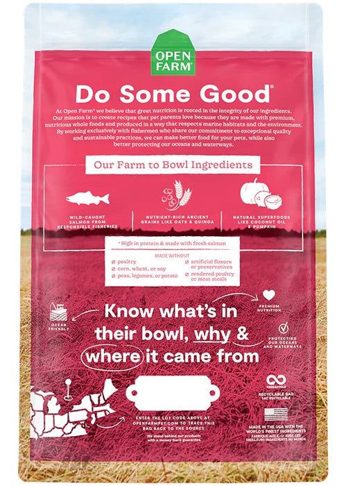 Open Farm Wild-Caught Salmon & Ancient Grains Dog Food