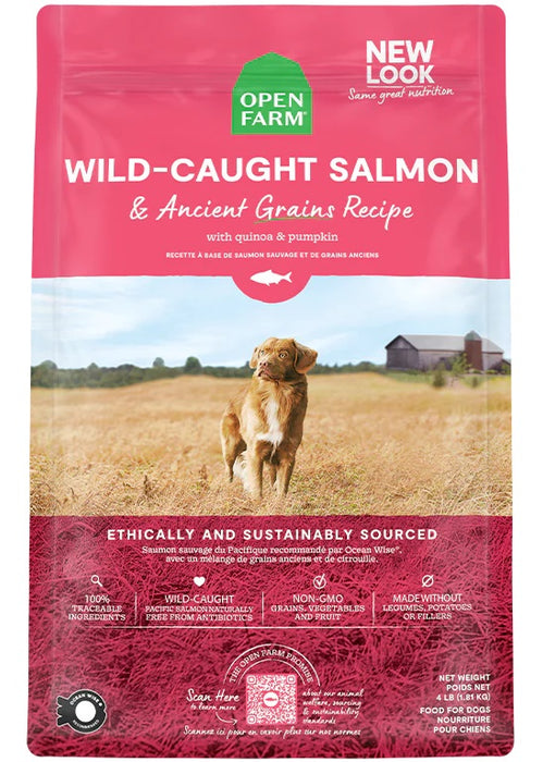 Open Farm Wild-Caught Salmon & Ancient Grains Dog Food