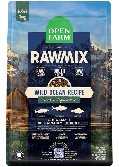 Open Farm RawMix Wild Ocean Recipe Grain-Free Dog Food