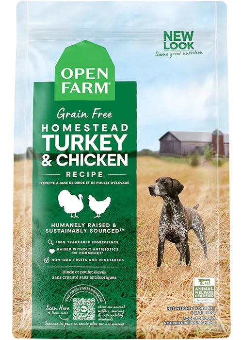 Open Farm Homestead Turkey & Chicken Grain-Free Dog Food