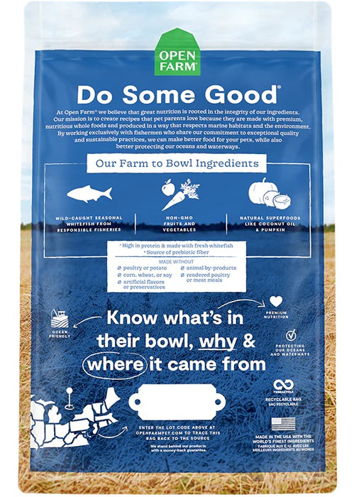 Open Farm Catch of the Season Whitefish Grain-Free Dog Food