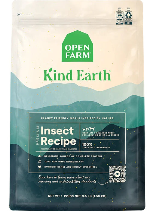 Open Farm Kind Earth Insect Recipe Dog Food