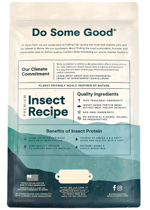 Open Farm Kind Earth Insect Recipe Dog Food