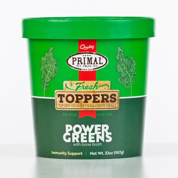 Primal Fresh Toppers Power Greens (Frozen)