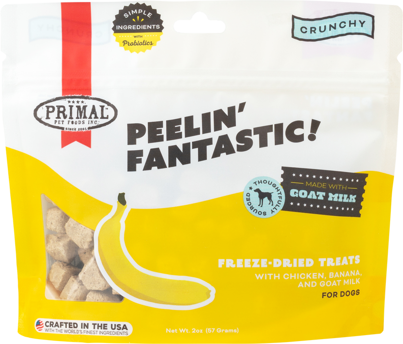 Primal Peelin' Fantastic Chicken & Banana With Goat Milk 2 oz.