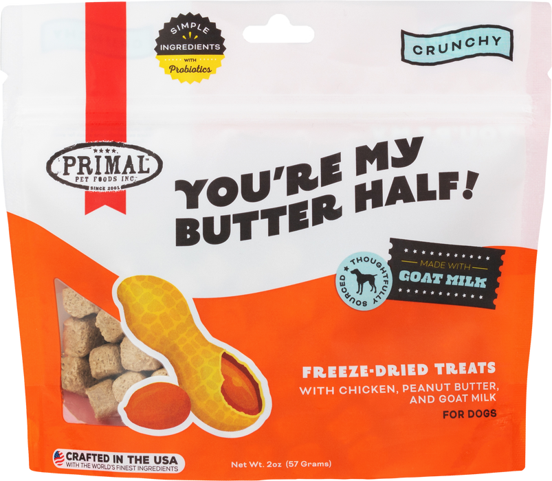 Primal You're My Butter Half Chicken & Peanut Butter With Goat Milk 2 oz.
