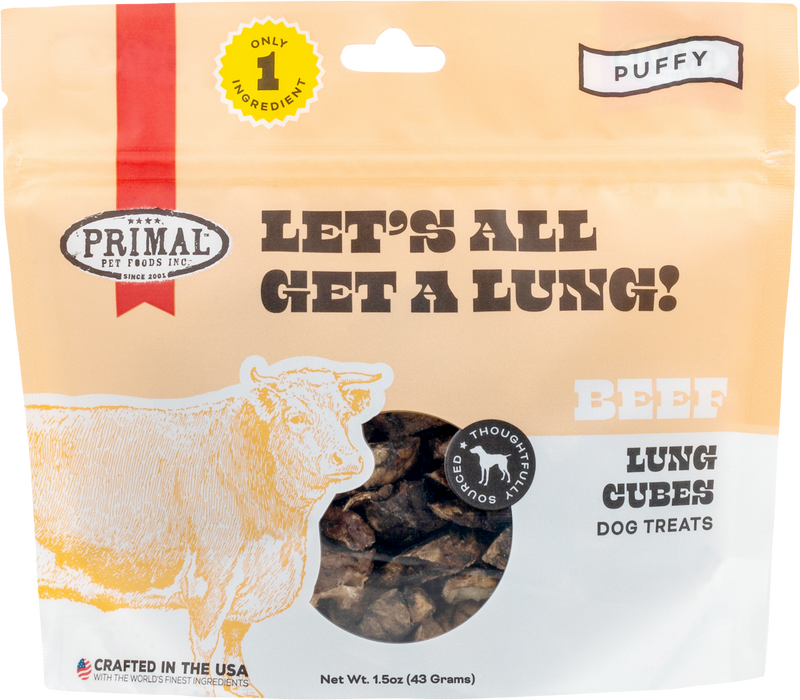 Primal Let's All Get A Lung Beef 1.5 oz.