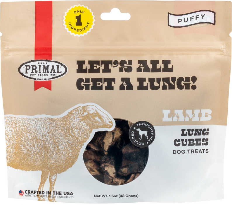 Primal Let's All Get A Lung Lamb 1.5 oz.