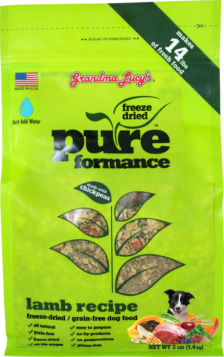 Grandma Lucy's Pureformance Lamb Dog Food