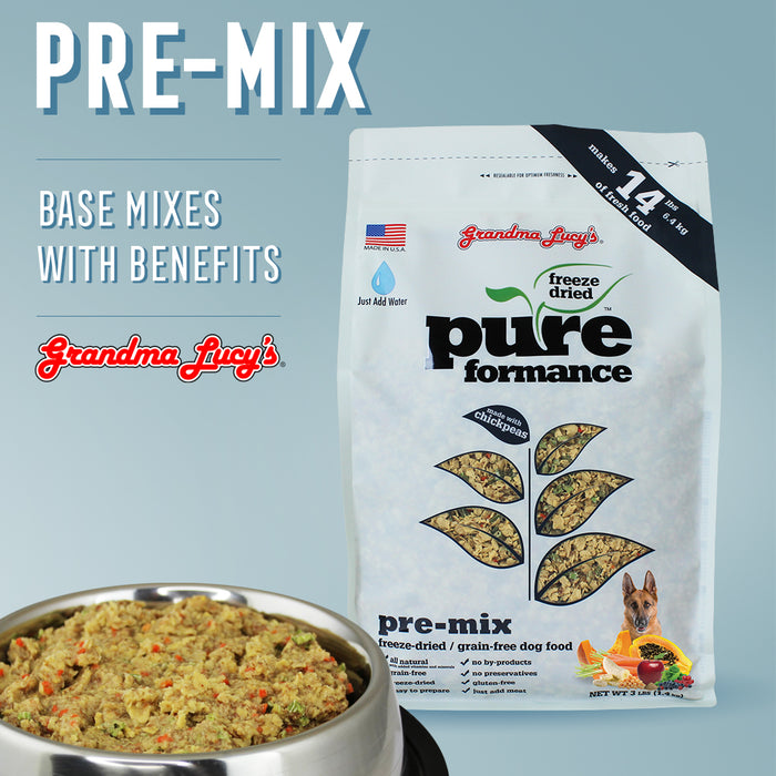 Grandma Lucy's Pureformance Pre-Mix Dog Food