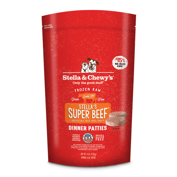 Stella & Chewy's Raw Dinner Patties Beef (Frozen)