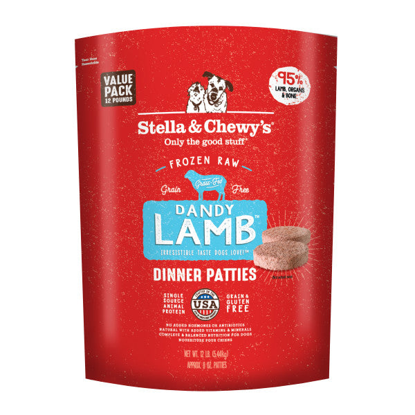 Stella & Chewy's Raw Dinner Patties Lamb (Frozen)