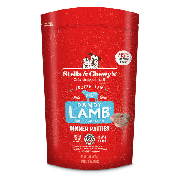Stella & Chewy's Raw Dinner Patties Lamb (Frozen)